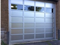 extruded aluminum garage door