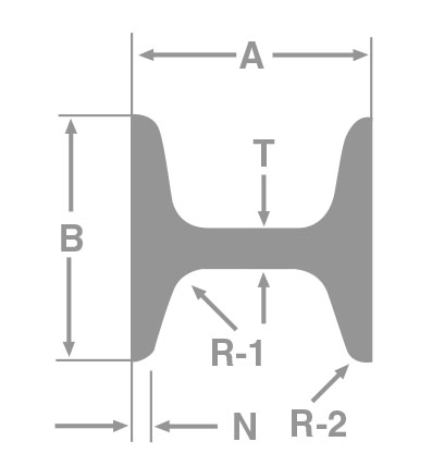 Equal Legs Aluminum Angles with Rounded Inside Angles/Corners (Structural)